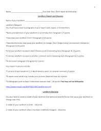 Rubric Possibility For Landform Projects Next Year 5th Grade Social Studies Introduction Paragraph Landforms