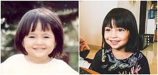 Hasil gambar untuk marshanda dan sienna waktu kecil