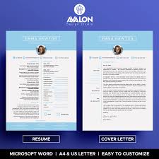 Professional Experience Resume Template For Microsoft Word 2 Pages Full Editable Instant Download Resume Template Cover Letter For Resume Resume Words