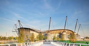 1894 this is our city 6 x league champions#mancity ℹ@mancityhelp. Mcalpine And O Rourke Eye Arena Next To Manchester City Stadium News Building