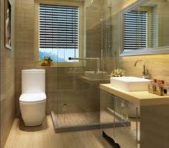 The slate tile, the tankless toilet, the modern vases in the window. 20 Simple Bathroom Designs Magzhouse