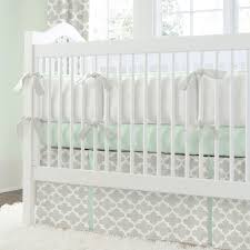Mint wedding birthday party mint mint mint pink mint paper babi bed babi baby nest set baby mint baby playmat baby bed nest baby bed cot. French Gray And Mint Quatrefoil Crib Bedding Baby Cribs Neutral Kids Room Baby Crib Bedding