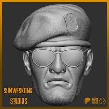 🆕 Fallout New Vegas Craig Boone Headsculpt Pack・ STL File for 3D  printing・Cults