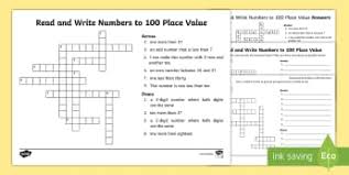 Numbers In Words Place Value Maths Primary Resources