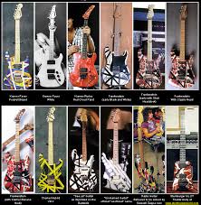 Music Is My Life Edward Van Halen S Guitars Van Halen Famous Guitars Guitar Pics