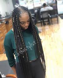 Long Waist Length Bohemian Braids Braided Hairstyles For Black Women Hair Styles Feed In Braids Hairstyles