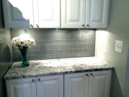 Light gray long subway backsplash tile unique size 23.75″ long very modern silk finish backsplash tile for any modern kitchen backsplash ideas and projects. 17 Grey Kitchen Backsplash Ideas That Leave You Awestruck