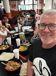 Awesome time with some church folk at Pei Wei!￼