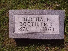 Dr Bertha Ellis Booth (1876-1964)