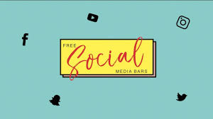 Its use is most popular on apps that are known for being artistic outlets like pinterest. Free Aesthetic Social Media Bars Youtube