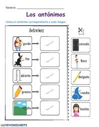 600 actividades paso a paso de cómo enseñar primaria interactiva planeación actividades situaciones didácticas. Los Antonimos Antonimos Ficha Online Antonimos Sinonimos Y Antonimos Apuntes De Lengua