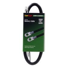 Everstart maxx lead acid automotive battery group h8. Everstart Lg19 6 77 6 Gauge Black Lawn And Garden Battery Cable 19 Inches Walmart Com Walmart Com