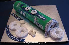 Polo Mints The Mint With The Hole 60th Anniversary Cake Imaginative Icing Cakes Scarborough York Leeds Malton Hull Bridlington Whitby Filey And Across The Uk