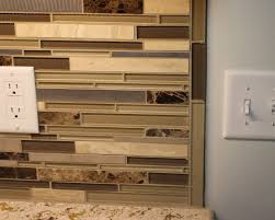 Capping Off The End Of A Run Of Backsplash Tile Can Be Done A Number Of Ways This Look Is Great For Th Mosaic Backsplash Kitchen Kitchen Redesign Backsplash