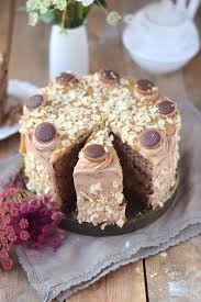 Entstanden ist er auf grund meines mannes. Karamell Nougat Haselnuss Toffifee Torte Caramel Hazelnut Chocolate Cake