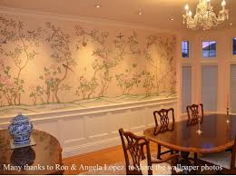Custom Chinoiserie Pattern To Fit The Wall Size Painting Wallpaper Chinese Wallpaper Wallpaper