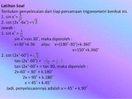 Check spelling or type a new query. Soal Identitas Matematika Peminatan Paket Kls Xi Jawabanku Id