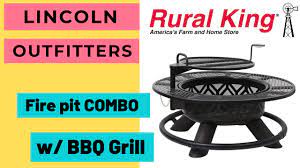 Maybe you would like to learn more about one of these? Lincoln Outfitters Steel Fire Pit With Bbq Grate From Rural King Youtube