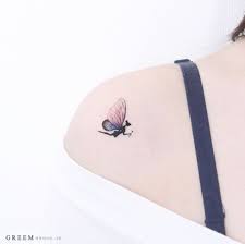 Fairy tattoos are a very feminine kind of tattoo design. A Fairy By Greem Tiny Tattoos For Girls Small Fairy Tattoos Tiny Tattoos