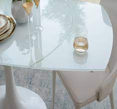 Atlanta 4 rectangle white high gloss chrome metal modern stylish 4 seater dining table and 4 luxury faux leather lorenzo dining chairs set (dining table only) 4.5 out of 5 stars 76 £264.99 £ 264. Dwell Uk Dine In Style Milled