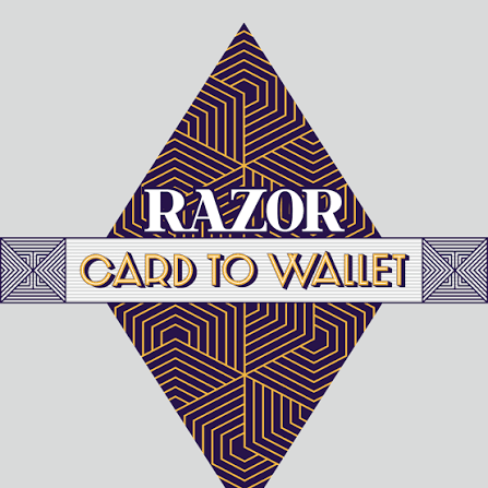 Razor Card to Wallet by Josh Burch