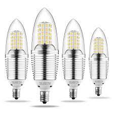Infinite Power Candelabra Led Bulbs 12w Daylight White 6500k Led Candle Bulbs 85 100 Watt Light Bulbs Equivalent Light Bulb Candle Candle Bulbs Led Candles