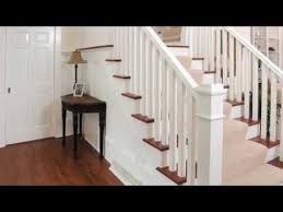 With residential and commercial heights available. Square Top Balusters On Open Tread Stair Installation Youtube
