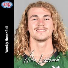 Shout out to Jonah Bassett, Jr. and Willie Lombard, who were honored by the  @mascacsports today for their parts in helping head coach Paul Castonia  earn his 100th career win, a 21-6