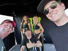 Fantastic event with our @monsterenergy race fans. All week fans qualified  in to race me today, and one of the top kids flew in from Chicago. Much  respect to the racers, and
