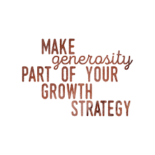 Resultado de imagen para GENErosity quotes