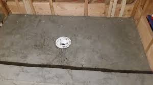 How To Build A Shower Pan Yourself Step By Step Instructions On How To Create A Concrete Shower Pan Shower Pan Building A Shower Pan Concrete Shower Pan
