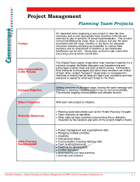 Manage agile projects using simple, visual task boards that support scrum, kanban, or custom workflows. Planning Team Projects Guidelines And Template 9 Page Pdf Document