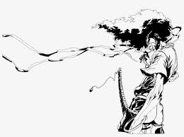 I think it's time for her revised edition for 2011!! Afbeeldingsresultaat Voor Afro Samurai Black And White Afro Samurai Black And White Free Transparent Png Download Pngkey