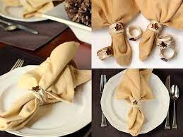 Thanksgiving napkin ring holder ideas. 15 Quick And Easy Diy Thanksgiving Napkin Rings Top Dreamer