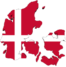 La capital del país es copenhague, situada en la isla de zelanda. Banderas Europa Dinamarca Mapa Gif Service