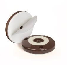 Slipstick Cb505 Furniture Feet Floor Protectors With Non Slip Rubber Grip Set Of 4 Grippers 2 Inch Round Choco Furniture Feet Floor Protectors Brown Furniture