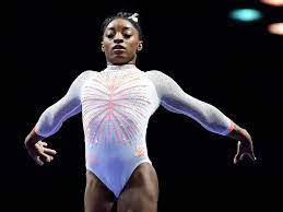 Classic on saturday night, simone biles marked the occasion by wearing a leotard with a goat on the back. Simone Biles Wore A Rhinestone Goat On Her Leotard During A Dominant Win At Her First Competition In Nearly 2 Years