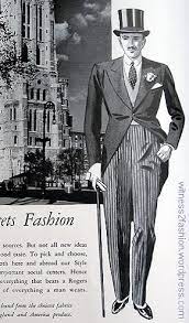 A Gentleman S Morning Coat 1930 S Weddings Morning Coat Mens Fashion Illustration Fashion Illustration Vintage
