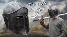 Make Your Own KNIGHT Medieval Helmet Out Of EVA Foam | With ...