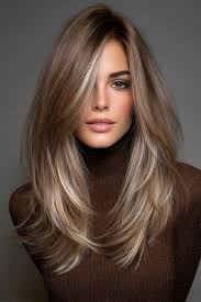 Gorgeous brunette with soft face-framing highlights ✨ Would you go lighter  in front? #haircolour