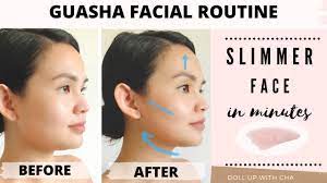 Gua sha massage video for green club article from van den broek life on vimeo. Tips On How To Use Rose Quartz Guasha Its Benefits Secrets For Slim Youthful Face Youtube