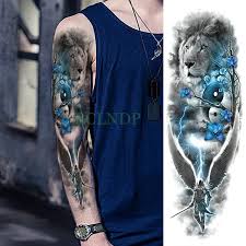 Yu yu hakusho tattoo sleeve. Waterproof Temporary Tattoo Sticker Eye Clock Bird Pagoda Full Arm Large Size Fake Tatto Flash Tatoo Sleeve Tato For Men Women Temporary Tattoos Aliexpress