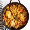 Remove the pieces to a baking dish and set aside, keeping them warm. 1