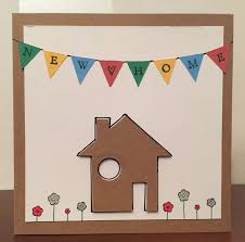 Handmade New Home Card Welcome Home Cards New Home Cards Birthday Cards Diy