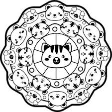 Mandalas Para Colorear Niños