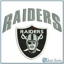 Meaning and history oakland raiders is one of the steams, which have been very constant and stable with its visual. Oakland Raiders Logo 2 Embroidery Design Emblanka