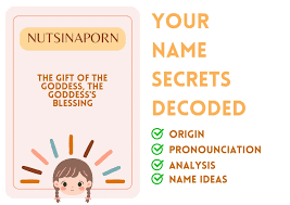 Nutsinaporn - Buddhist Girl Name Meaning and Pronunciation