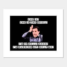 Maybe you would like to learn more about one of these? Michael Scott Dinner Party Quote Jan Is The Devil Michael Scott Posters And Art Prints Teepublic