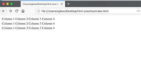 The method takes the id of the column, before which a. How To Create Tables In Html Digitalocean