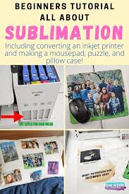 The reason for the size limitation is the black line box it prints around the image for the cricut to know where the image is on the paper. Sublimation Printing For Beginners Step By Step Tutorial Leap Of Faith Crafting